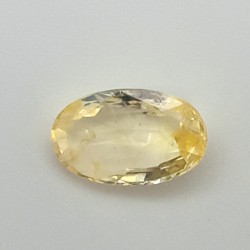 Yellow Sapphire  (Pukhraj) 5.92 Ct Good Quality
